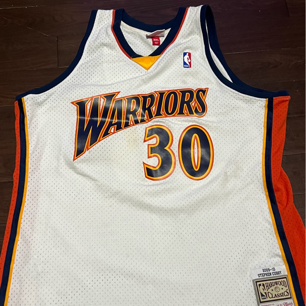 Authentic Golden State Warriors Stephen Curry Jersey
